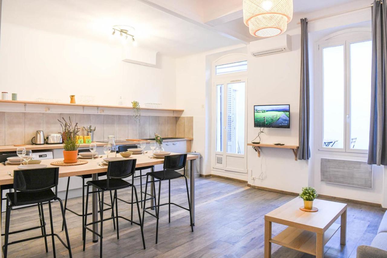 Vieux-Port Grand Appartement 2 Ch Avec Terrasse マルセイユ エクステリア 写真
